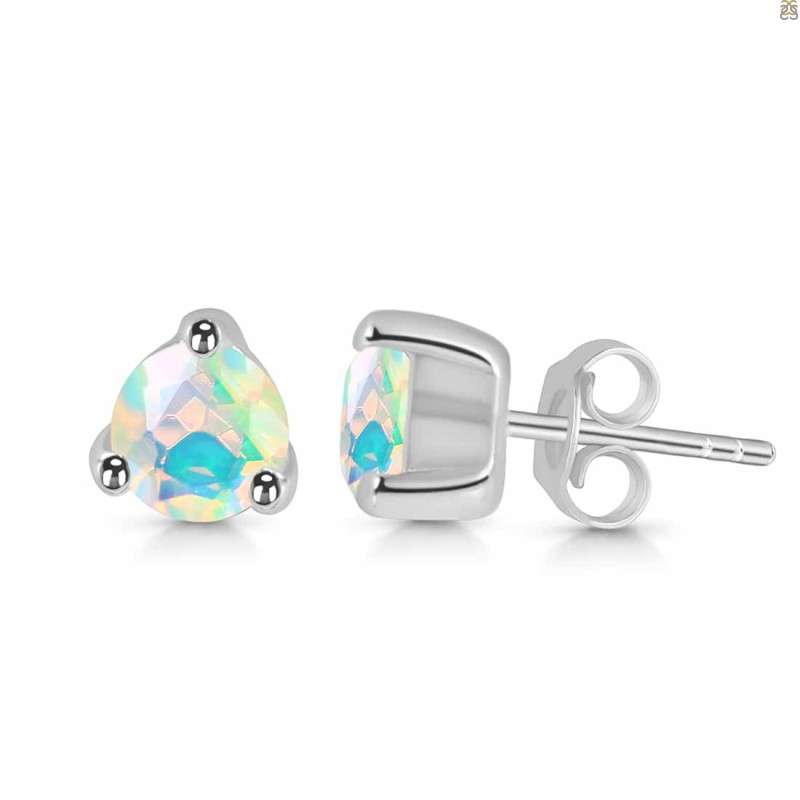 Opal Stud Earring