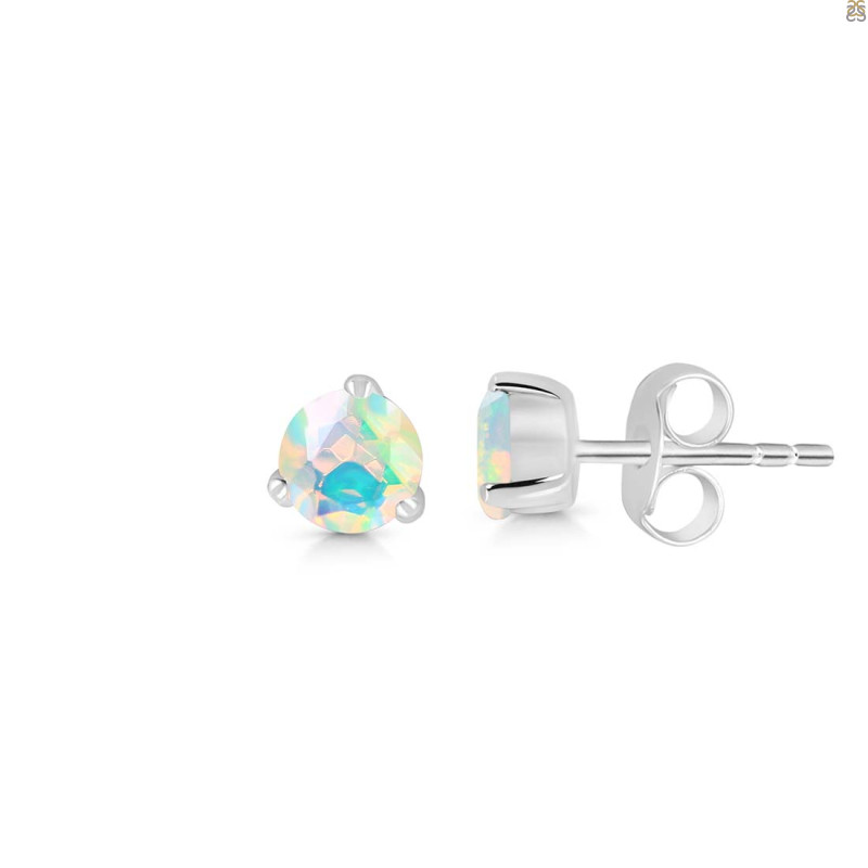 Opal Stud Earring