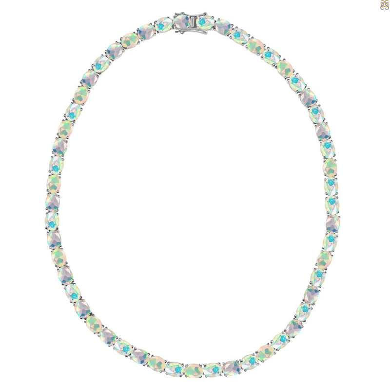 Opal Necklace OPL-RDN-106.