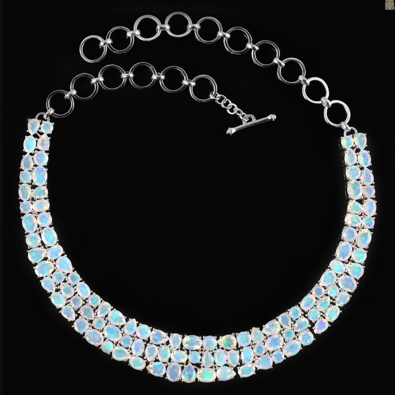 Opal Necklace OPL-RDN-109.
