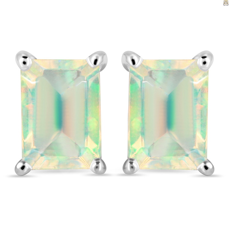 Opal Stud Earring OPL-RE-11.