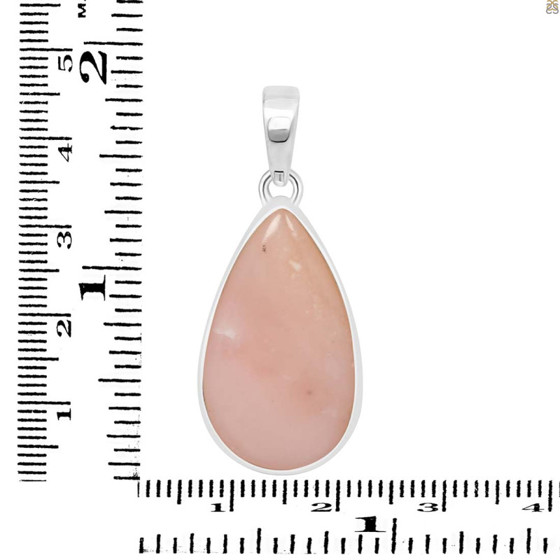 Pink Opal Pendant-SP PKO-1-19