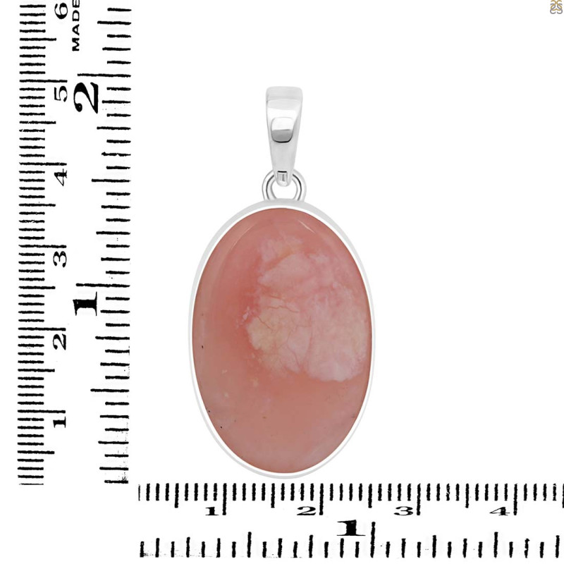 Pink Opal Pendant-SP PKO-1-22