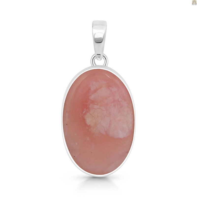 Pink Opal Pendant-SP PKO-1-22