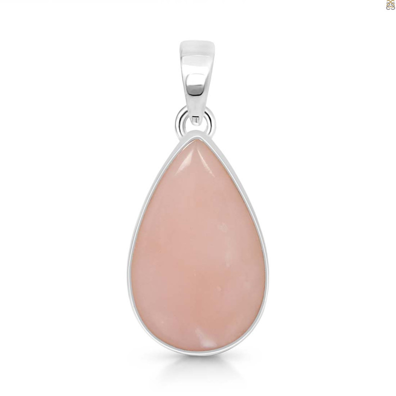 Pink Opal Pendant-SP PKO-1-24