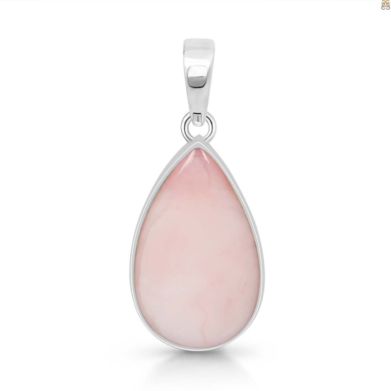 Pink Opal Pendant-SP PKO-1-28