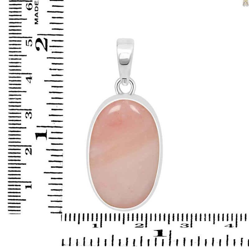 Pink Opal Pendant-SP PKO-1-30