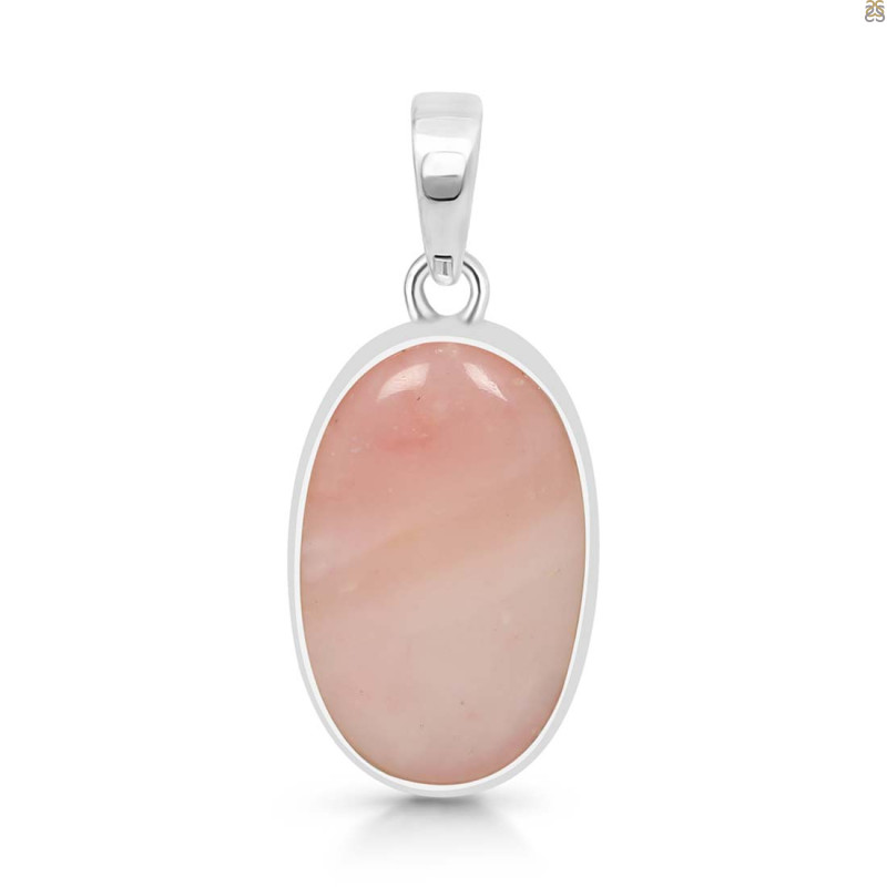 Pink Opal Pendant-SP PKO-1-30