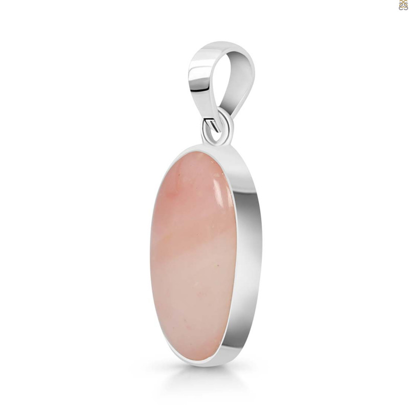 Pink Opal Pendant-SP