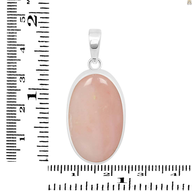Pink Opal Pendant-SP PKO-1-31
