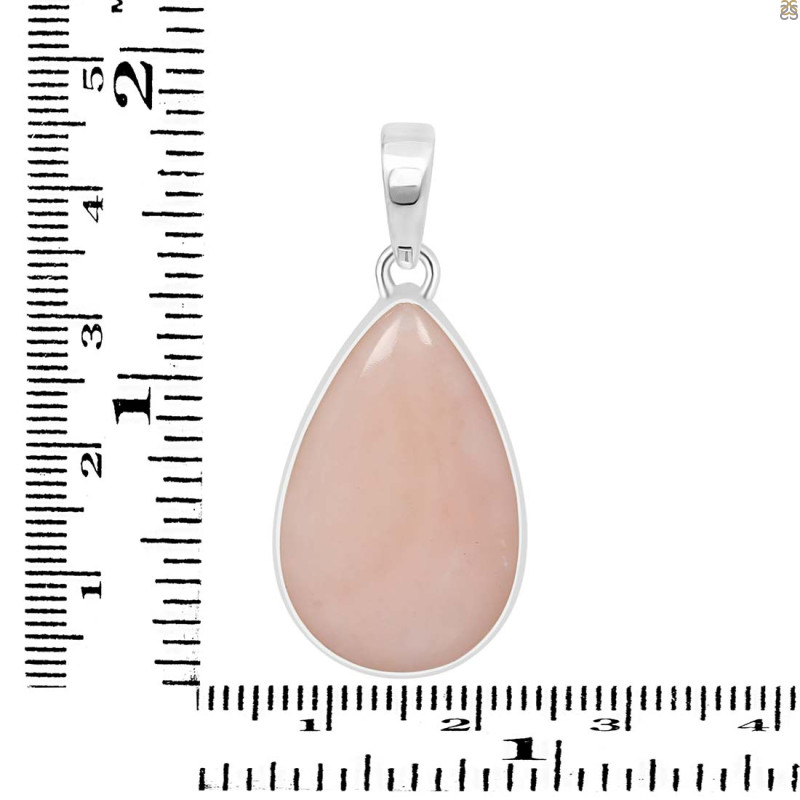 Pink Opal Pendant-SP PKO-1-33