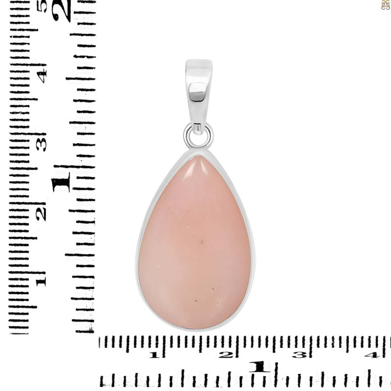 Pink Opal Pendant-SP PKO-1-35