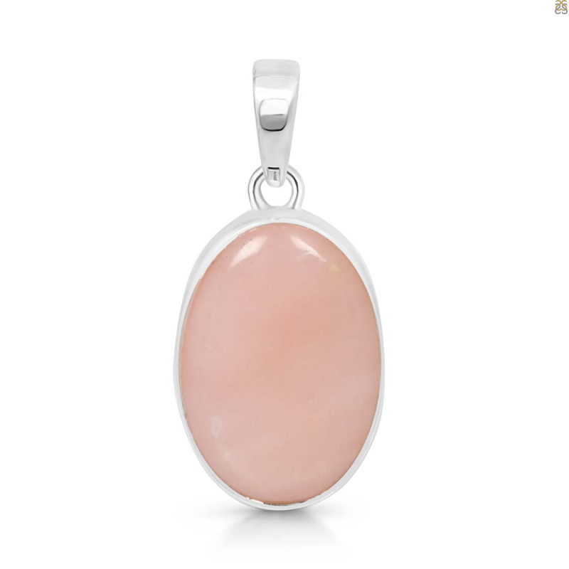 Pink Opal Pendant-SP PKO-1-36