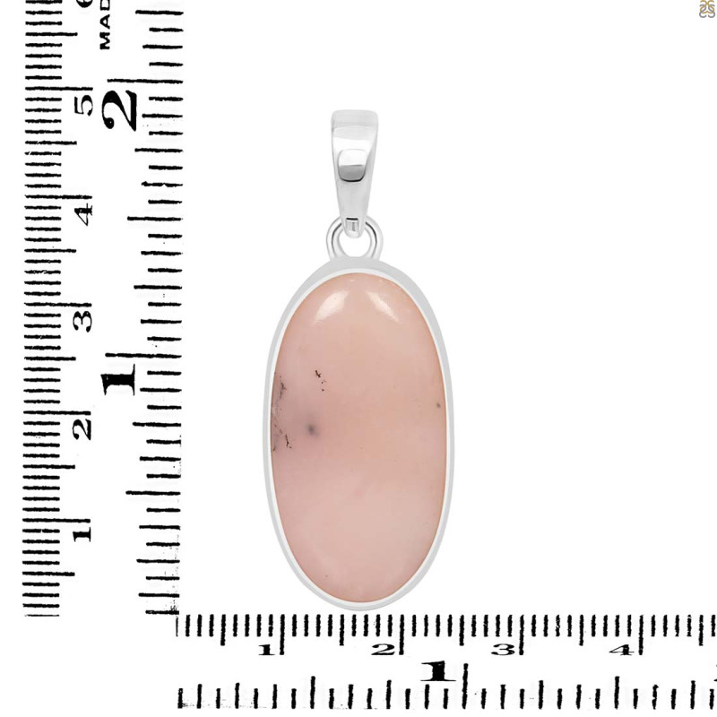 Pink Opal Pendant-SP PKO-1-42