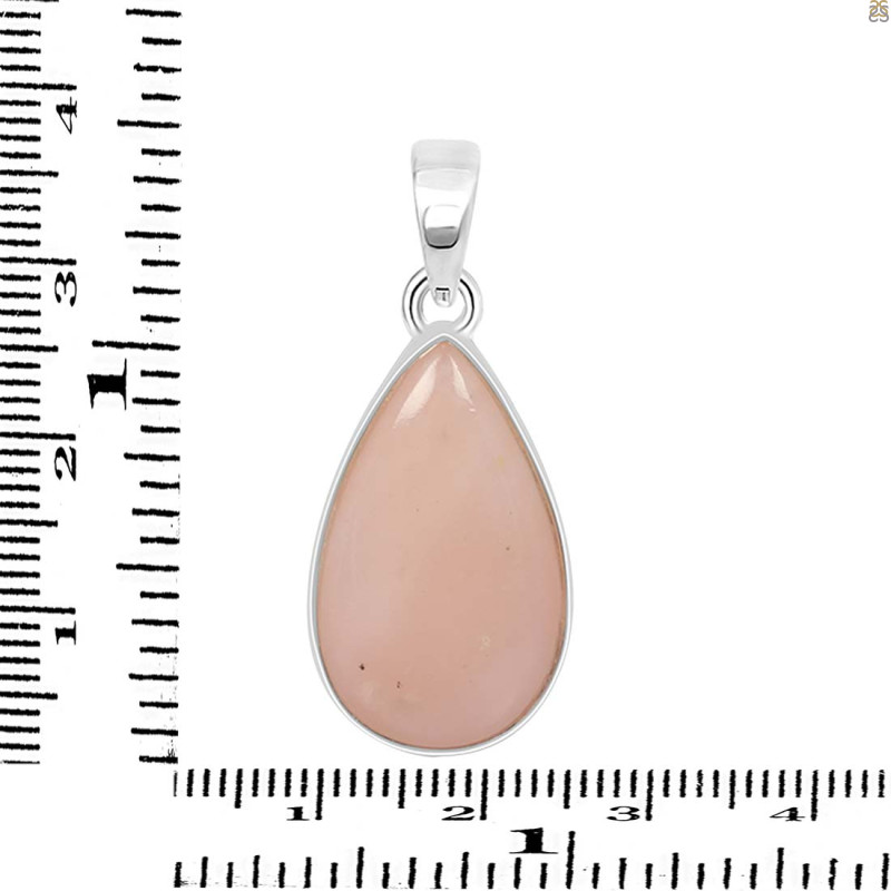 Pink Opal Pendant-SP PKO-1-44