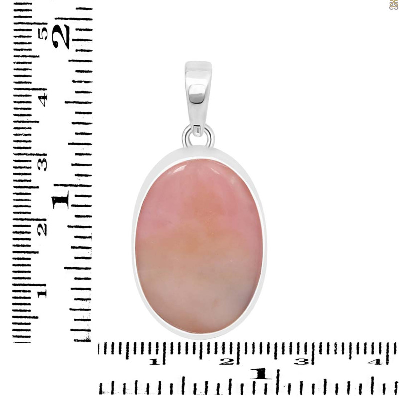 Pink Opal Pendant-SP PKO-1-50