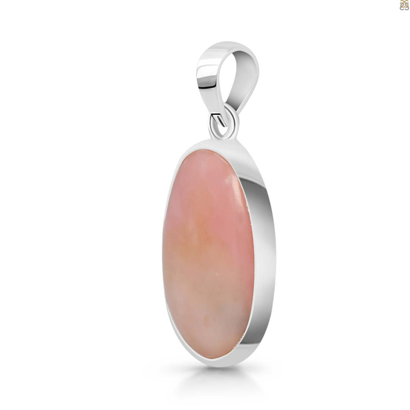 Pink Opal Pendant-SP
