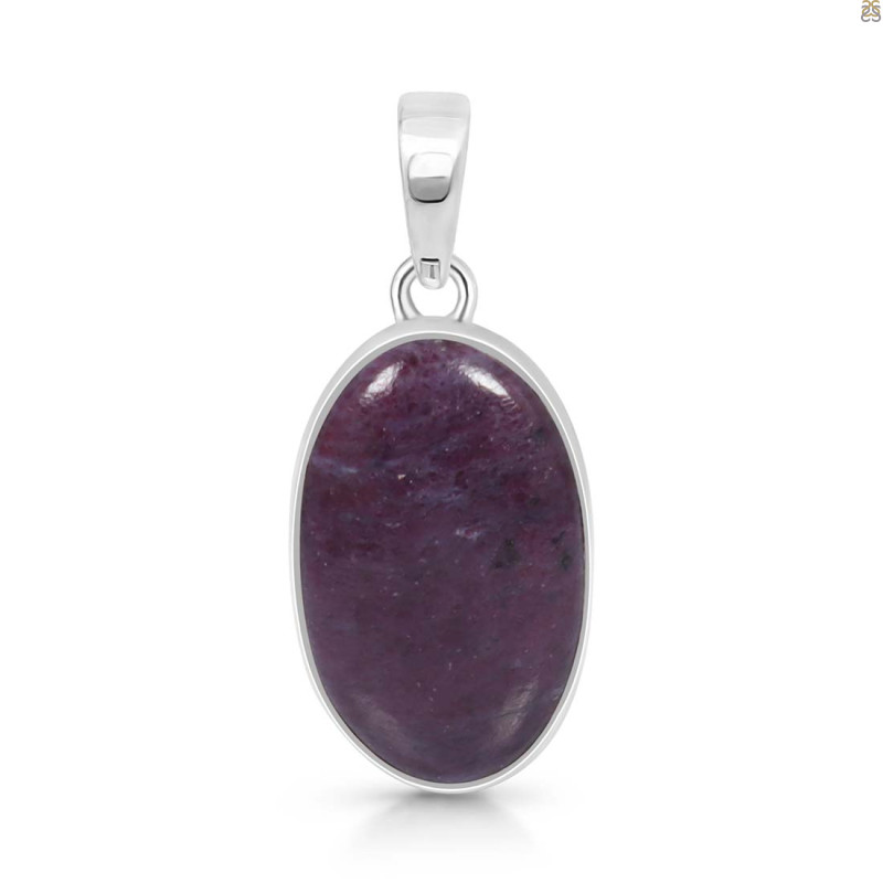 Pink Ruby Zoisite Pendant-SP PRZ-1-13