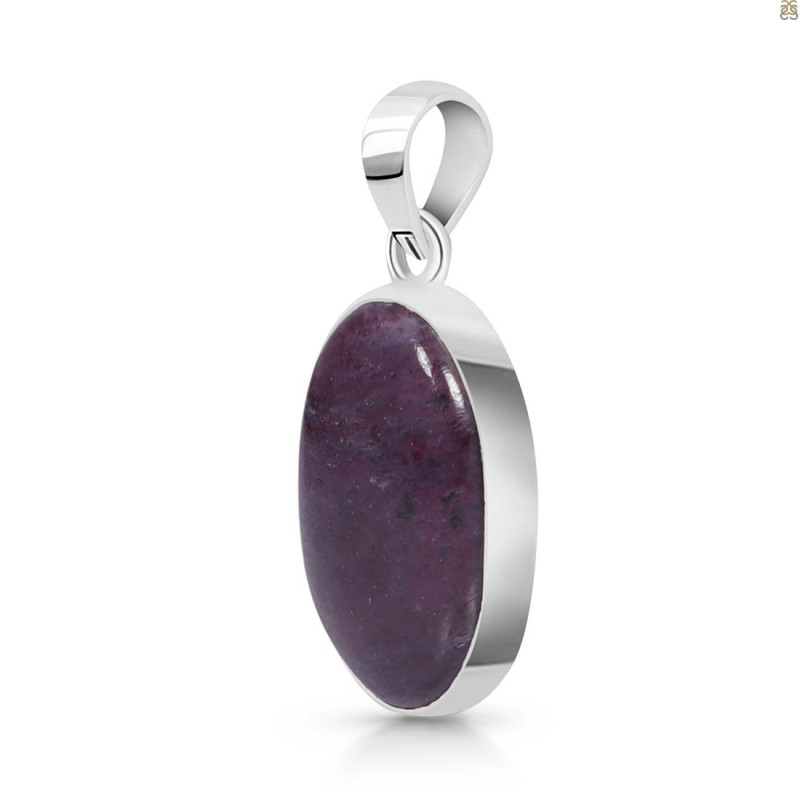 Pink Ruby Zoisite Pendant-SP PRZ-1-13