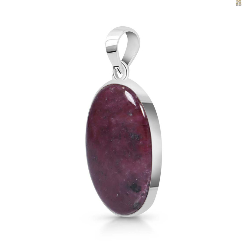 Pink Ruby Zoisite Pendant-SP