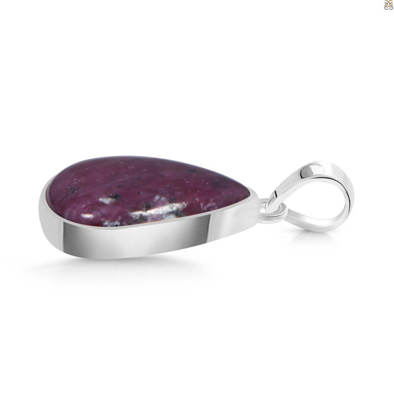 Pink Ruby Zoisite Pendant-SP PRZ-1-15