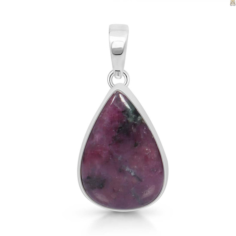 Pink Ruby Zoisite Pendant-SP PRZ-1-16