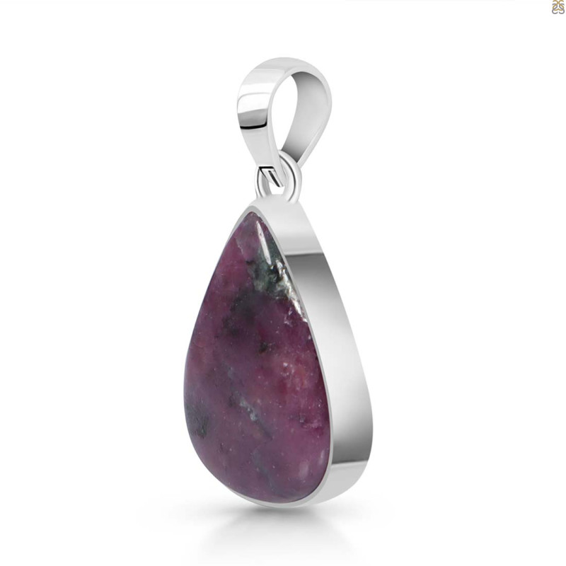 Pink Ruby Zoisite Pendant-SP PRZ-1-16