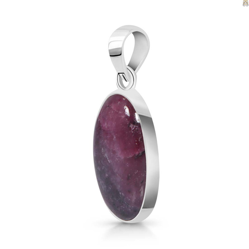 Pink Ruby Zoisite Pendant-SP PRZ-1-2