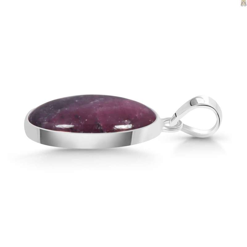 Pink Ruby Zoisite Pendant-SP PRZ-1-2