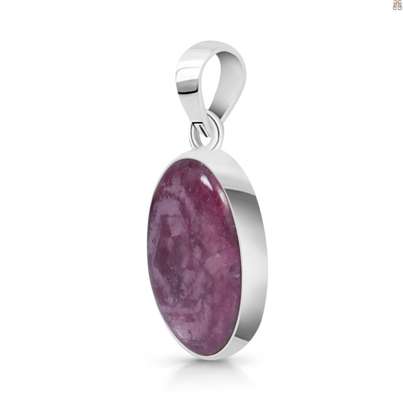 Pink Ruby Zoisite Pendant-SP