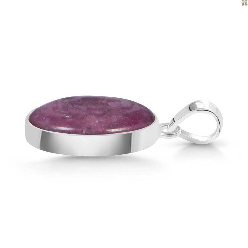 Pink Ruby Zoisite Pendant-SP PRZ-1-22