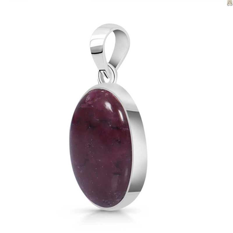 Pink Ruby Zoisite Pendant-SP
