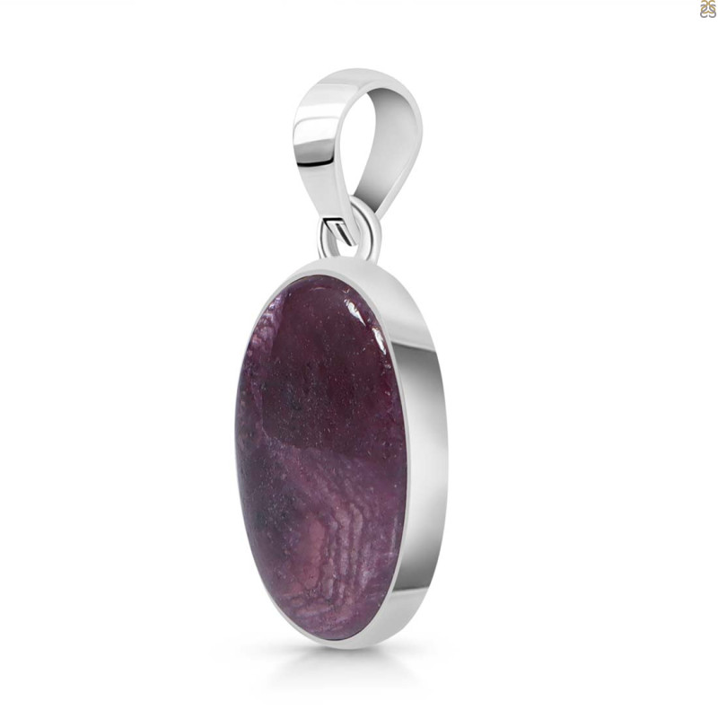 Pink Ruby Zoisite Pendant-SP