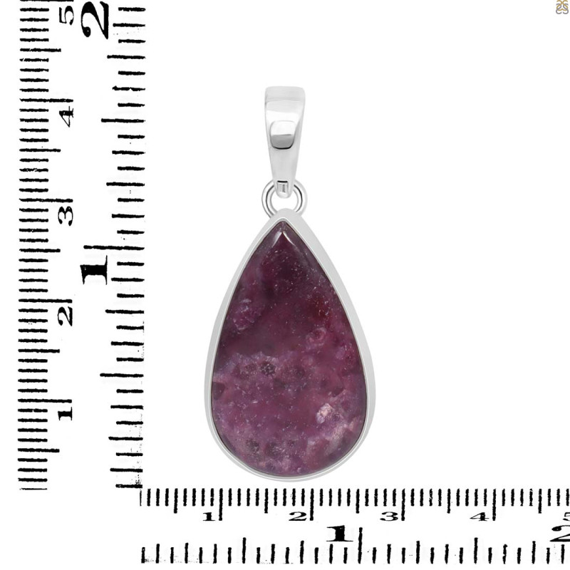 Pink Ruby Zoisite Pendant-SP PRZ-1-3