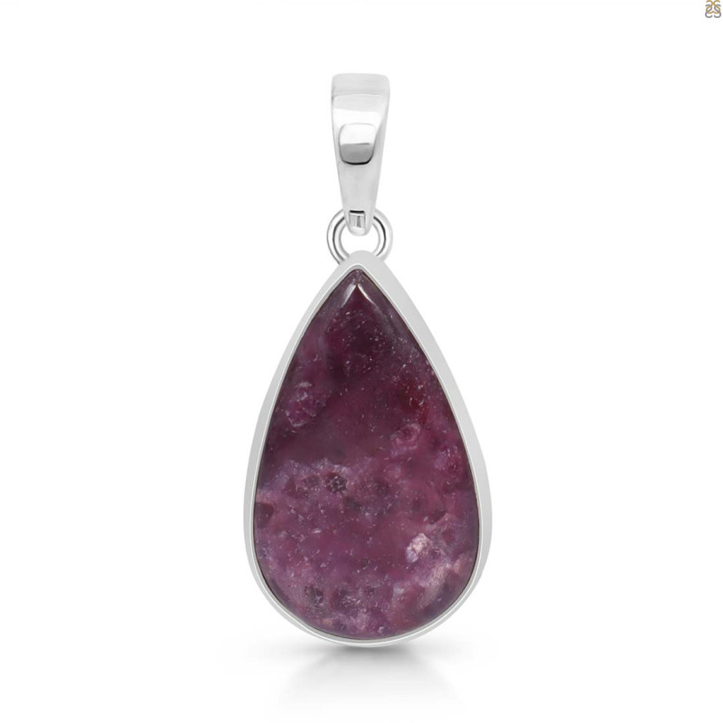 Pink Ruby Zoisite Pendant-SP PRZ-1-3