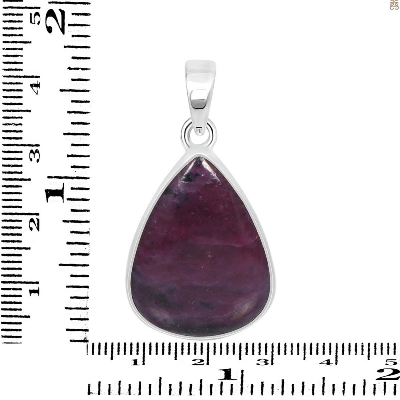 Pink Ruby Zoisite Pendant-SP PRZ-1-30