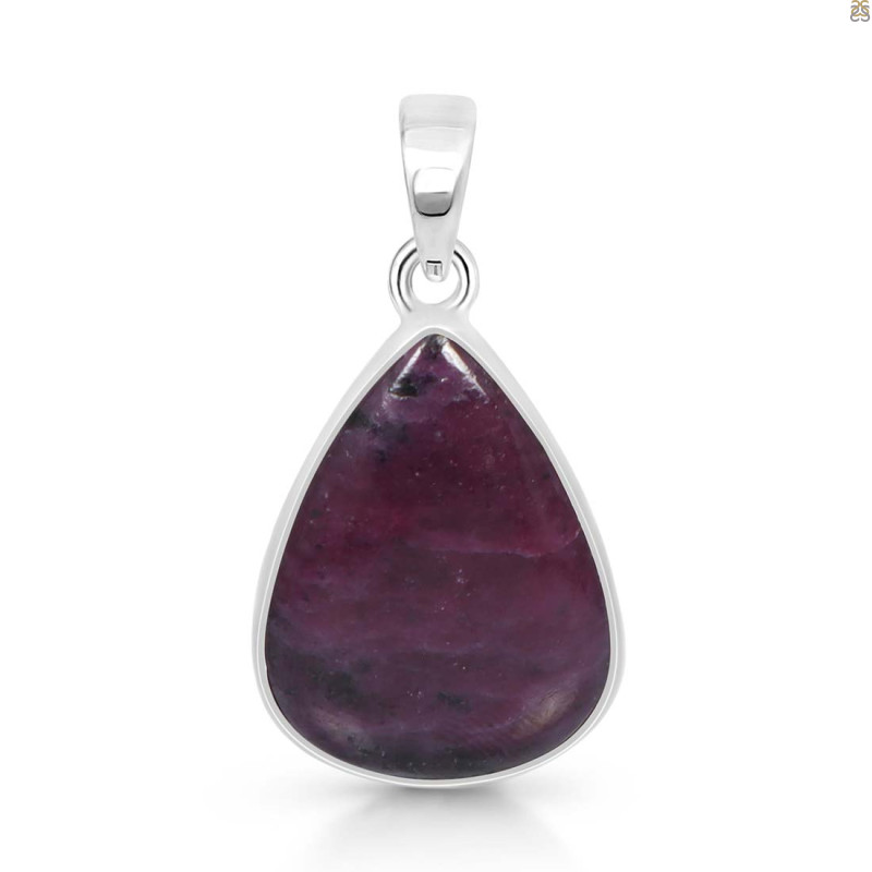 Pink Ruby Zoisite Pendant-SP PRZ-1-30