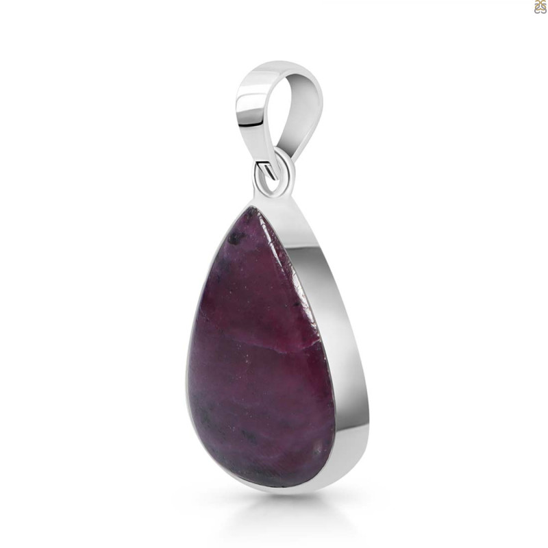 Pink Ruby Zoisite Pendant-SP PRZ-1-30
