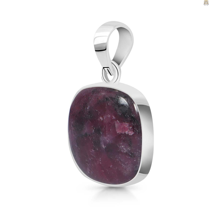 Pink Ruby Zoisite Pendant-SP PRZ-1-34