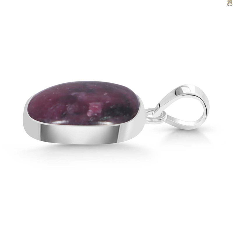 Pink Ruby Zoisite Pendant-SP PRZ-1-34