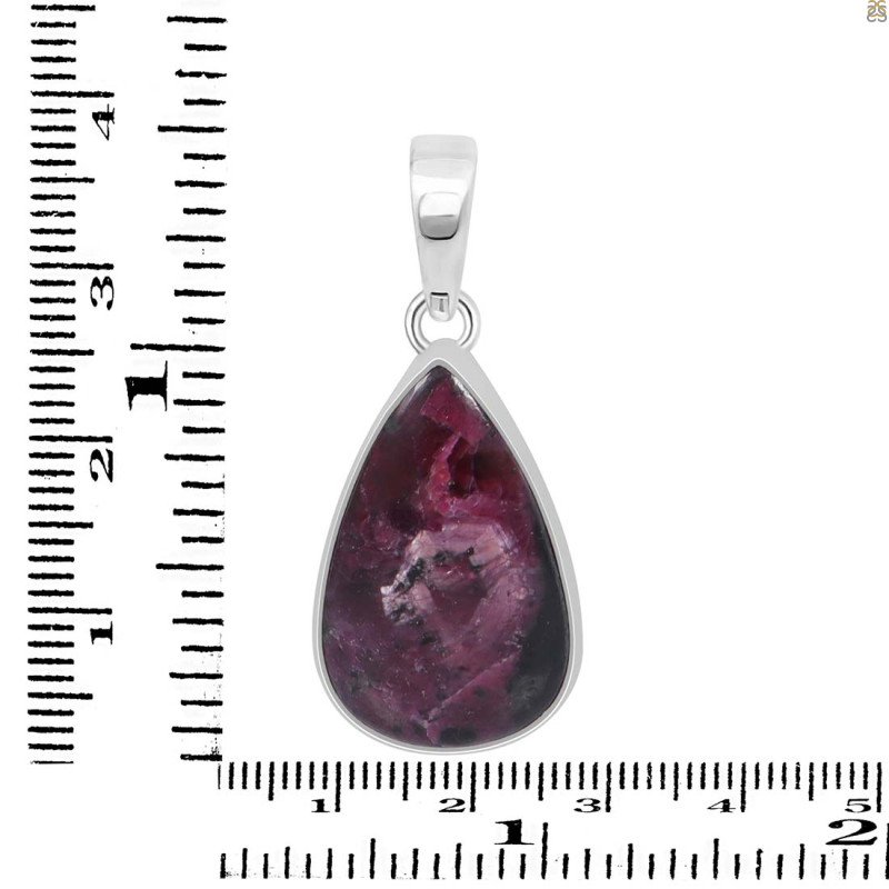Pink Ruby Zoisite Pendant-SP PRZ-1-35
