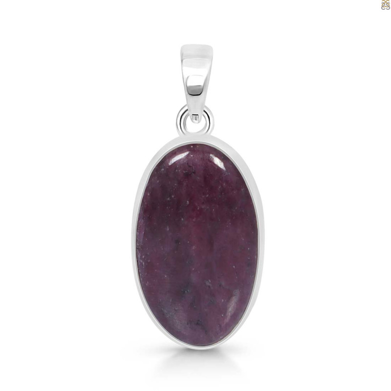Pink Ruby Zoisite Pendant-SP PRZ-1-6