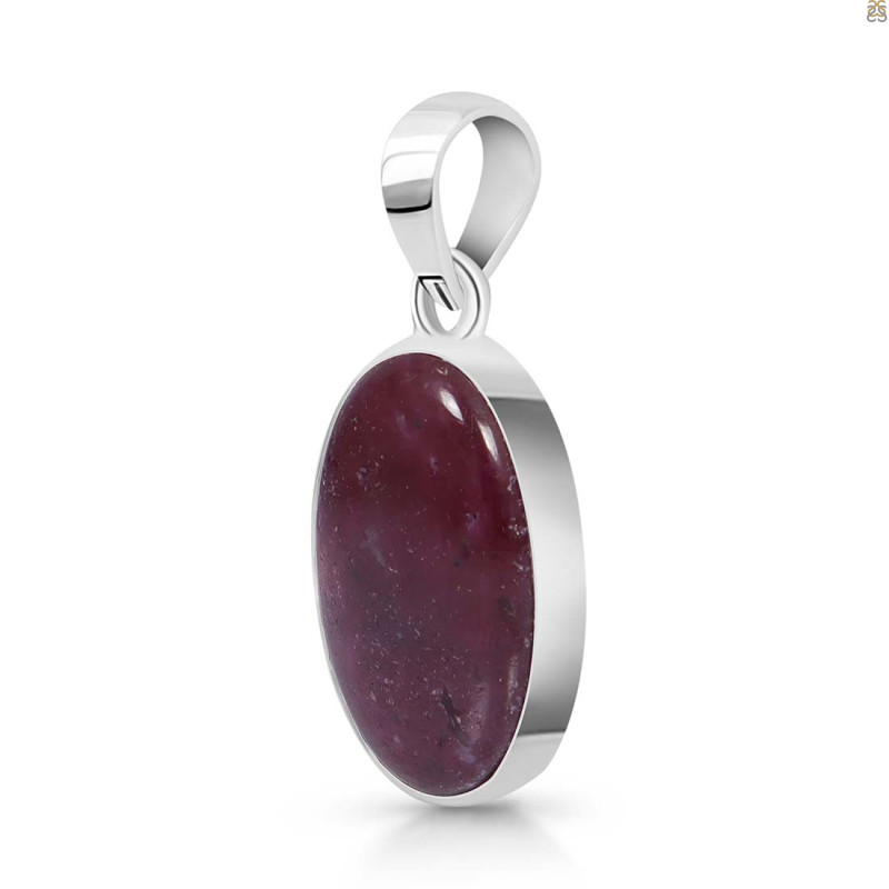 Pink Ruby Zoisite Pendant-SP PRZ-1-7