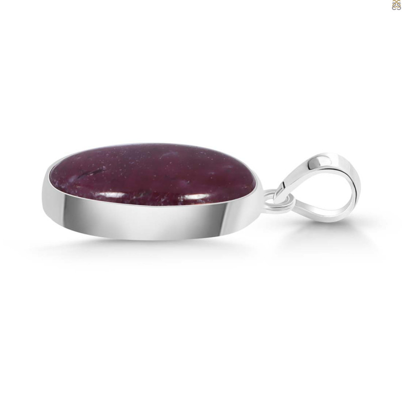 Pink Ruby Zoisite Pendant-SP PRZ-1-7