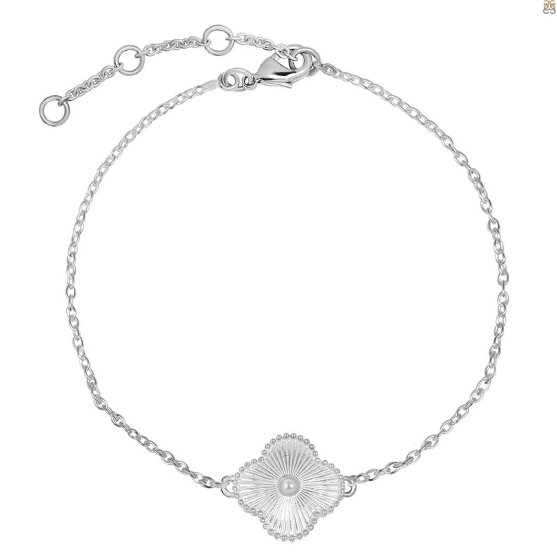 Plain Silver Bracelet PS-RDB-242