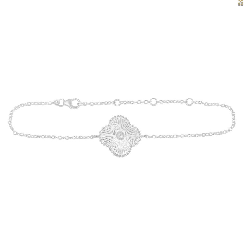 Plain Silver Bracelet PS-RDB-242