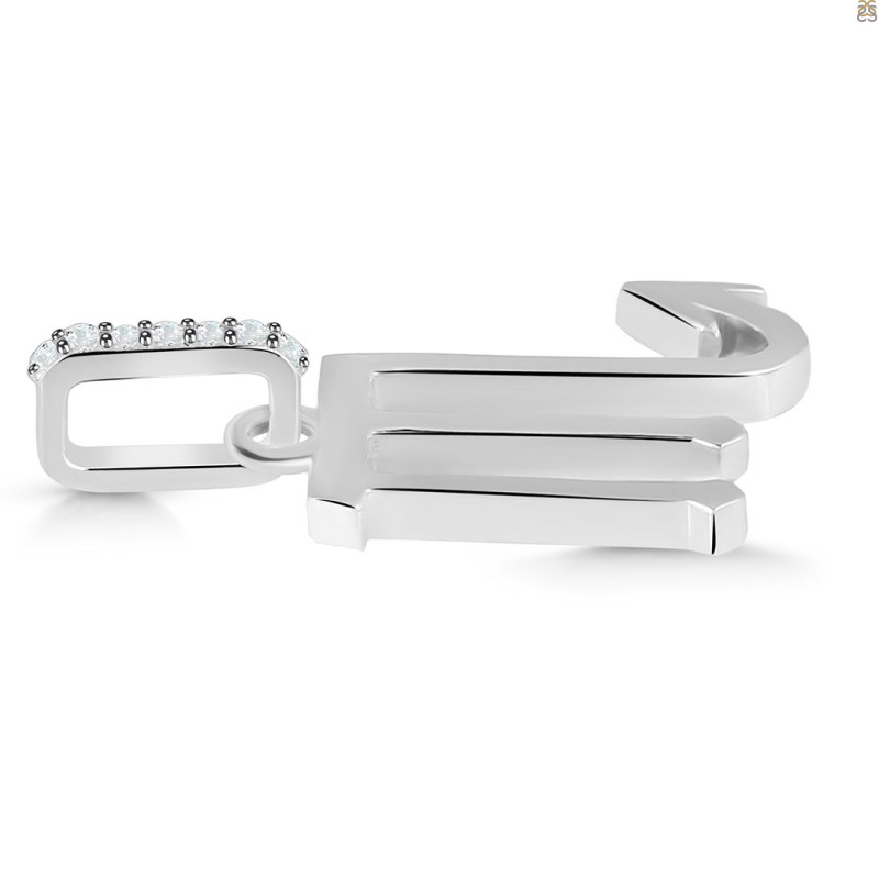 Scorpio Zodiac White Topaz Pendant