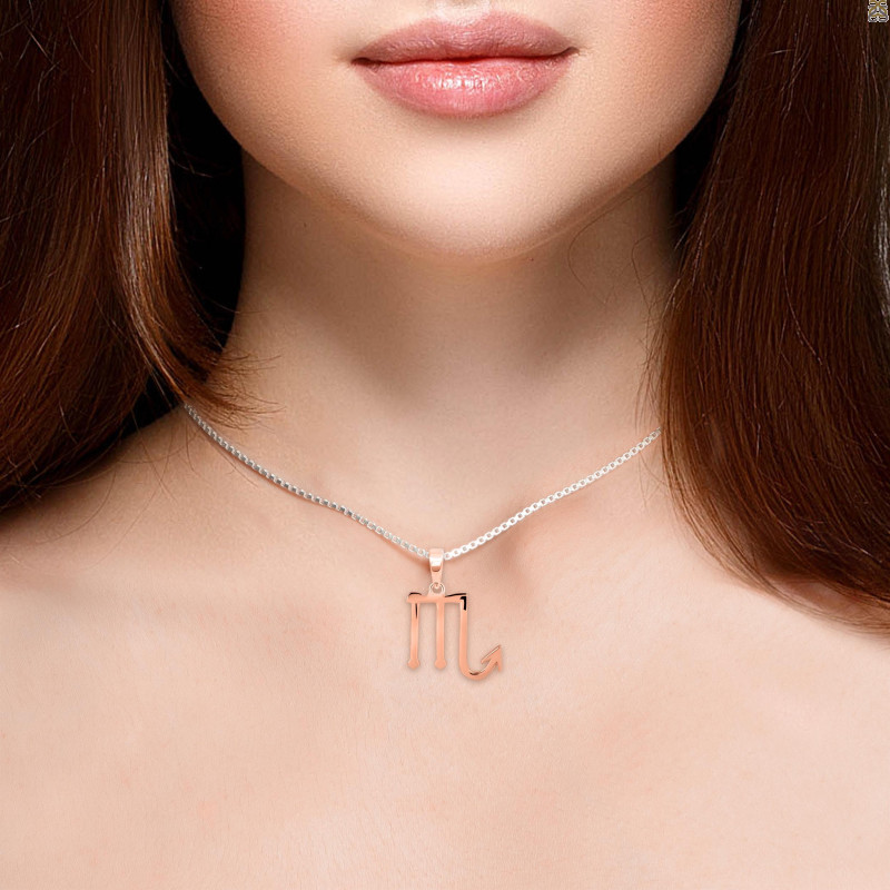 Scorpio Zodiac Pendant PS-RDC-27