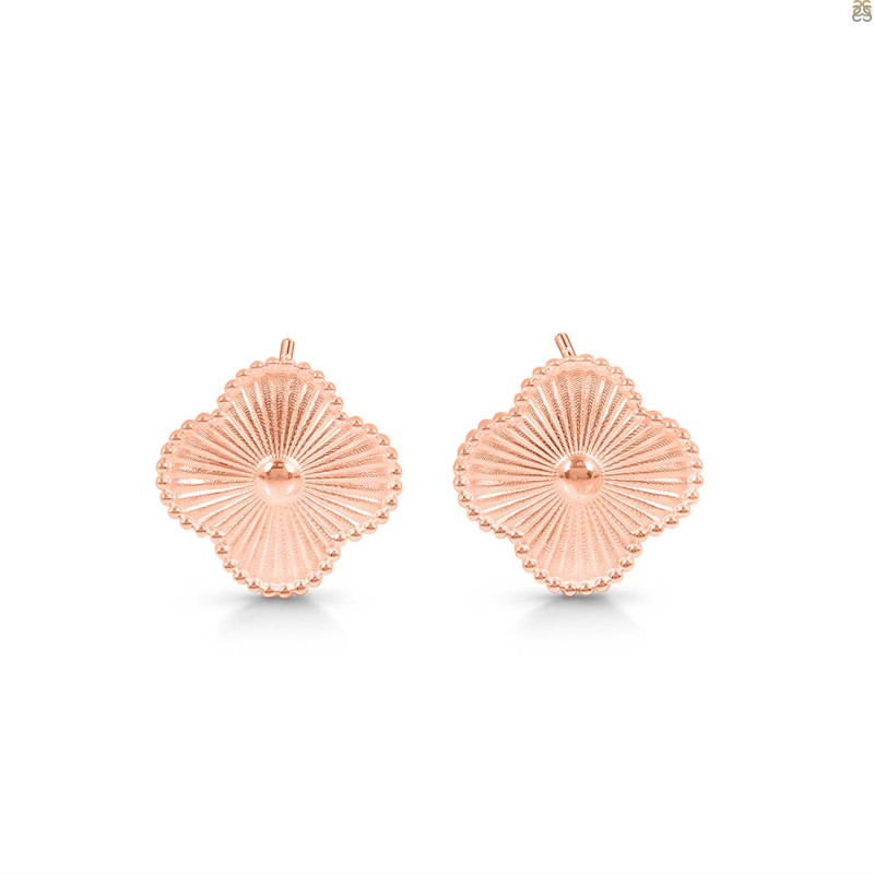 Plain Silver Earring PS-RDE-1662