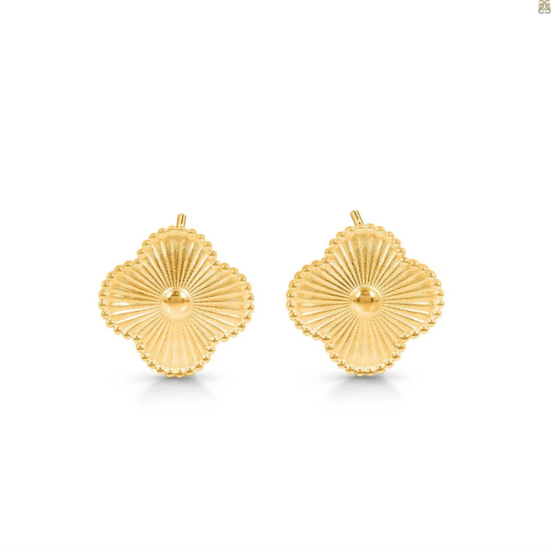 Plain Silver Earring PS-RDE-1662